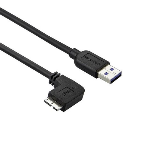 Универсальный кабель USB-MicroUSB Startech USB3AU2MLS           Чёрный image 1