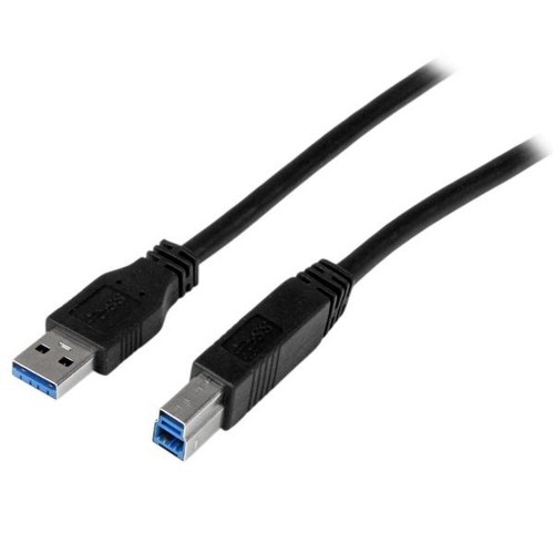 Кабель USB A — USB B Startech USB3CAB2M            Чёрный image 1