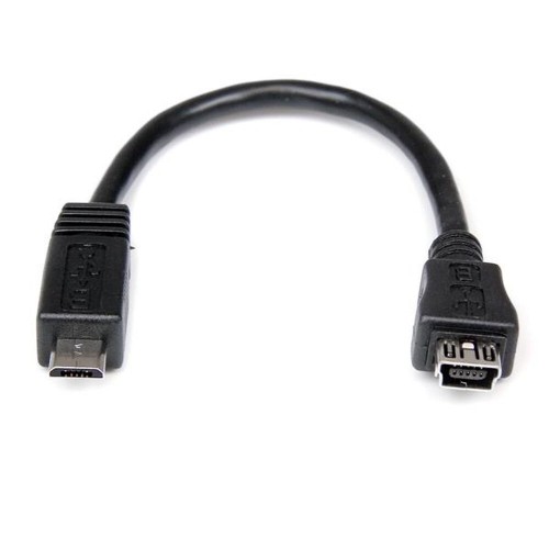 Kabelis Micro USB Startech UUSBMUSBMF6          Micro USB A Micro USB B Melns image 1