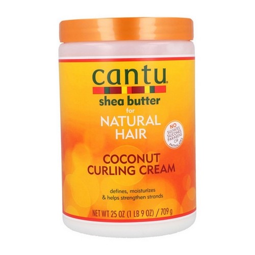 Styling Cream Cantu Butter Natural Hair Coconut Curling Crema (709 g) image 1