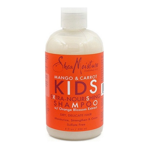 Šampūns Mango and Carrot Kids Shea Moisture (236 ml) image 1