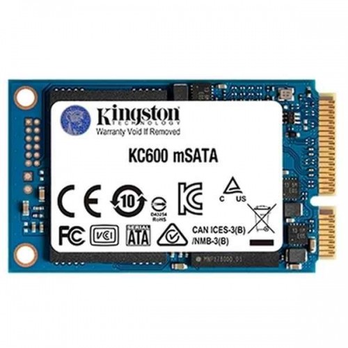 Cietais Disks Kingston SKC600MS TLC 3D mSATA SSD image 1