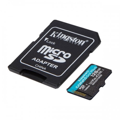 Micro SD Memory Card with Adaptor Kingston SDCG3 Black image 1