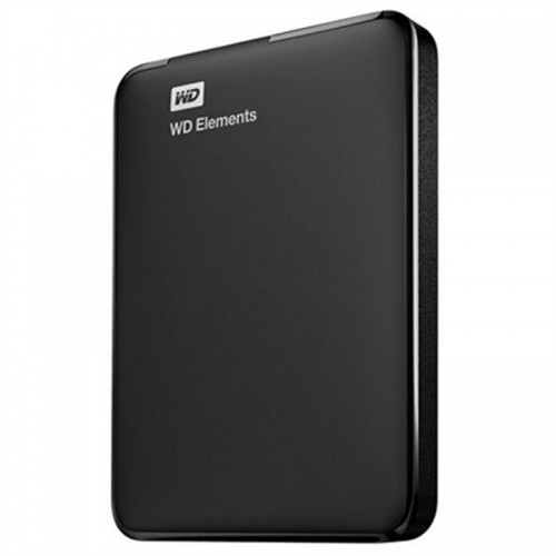 External Hard Drive Western Digital WD Elements Portable WDBUZG0010BBK-WESN 1 TB 2,5" USB 3.0 Magnetic 1 TB HDD 1 TB SSD image 1