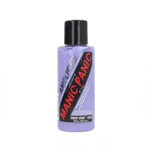 Vidēji Noturīga Tinte Manic Panic Virgin Snow Amplified Spray (118 ml) image 1