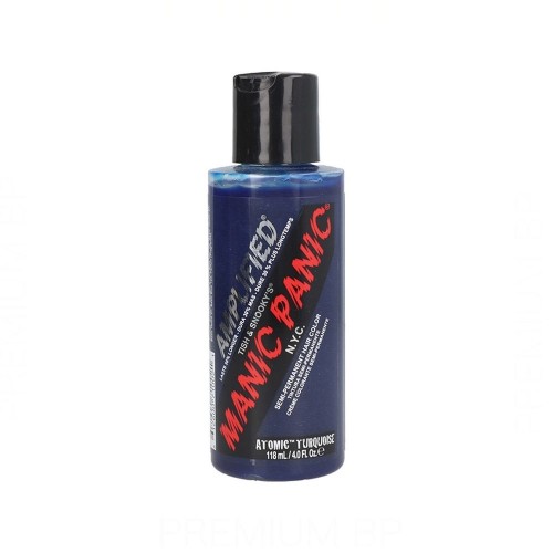 Краска полуперманентная Manic Panic Amplified Atomic Turquoise Spray (100 ml) image 1