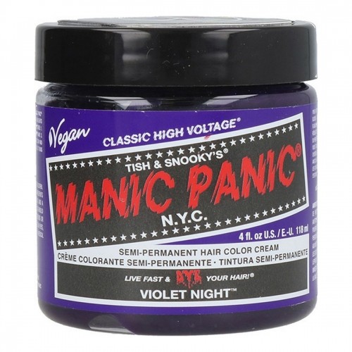 Noturīga Krāsa Classic Manic Panic Violet Night (118 ml) image 1