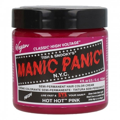 Noturīga Krāsa Classic Manic Panic Hot Hot Pink (118 ml) image 1