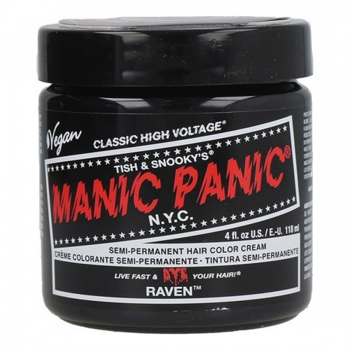 Постоянная краска Classic Manic Panic ‎HCR 11007 raven (118 ml) image 1