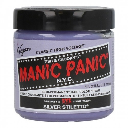 Permanent Dye Classic Manic Panic ‎612600110067 Silver Stiletto (118 ml) image 1
