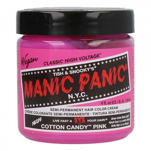 Noturīga Krāsa Classic Manic Panic ‎HCR 11004 Cotton Candy Pink (118 ml) image 1