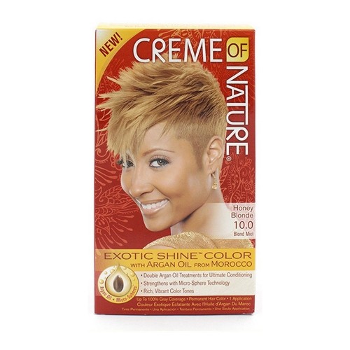 Постоянная краска Creme Of Nature Argan Color 10.0 Мед image 1