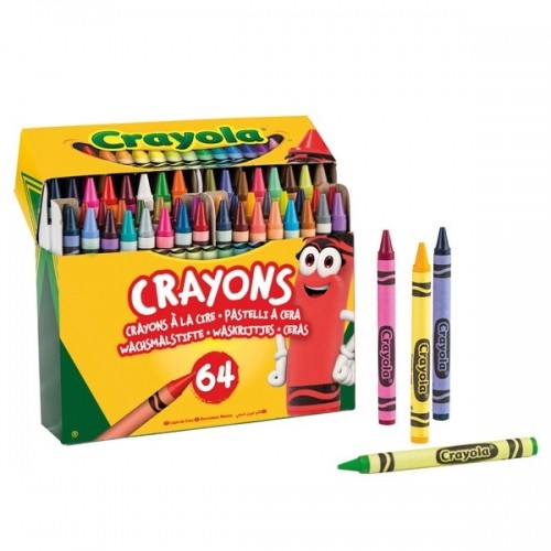 Krāsainie krītiņi Crayola (64 pcs) image 1
