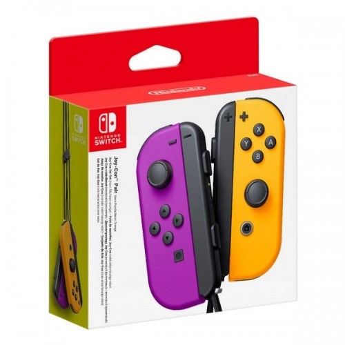 Беспроводный джойстик Nintendo Joy-Con Фиолетовый Оранжевый image 1