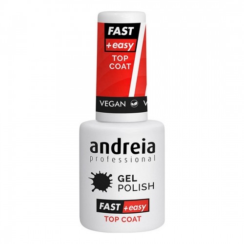 Блеск для ногтей Gel Polish Fast Easy Top Coat Andreia (10,5 ml) image 1