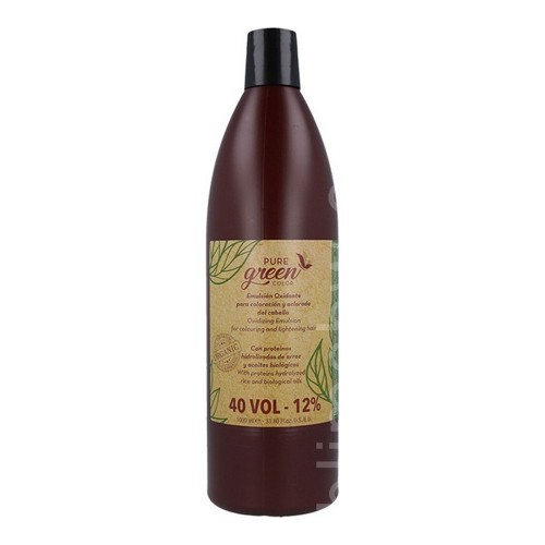 Hair Oxidizer Emulsion Pure Green Green Emulsión 40 Vol 12 % (1000 ml) image 1