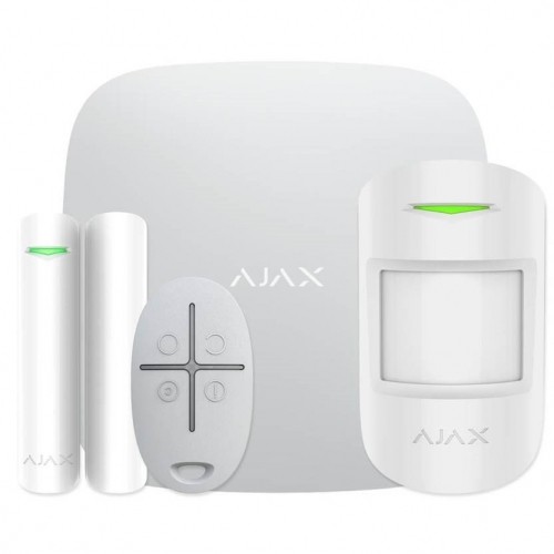 ALARM SECURITY STARTERKIT CAM/PLUS WHITE 20294 AJAX image 1