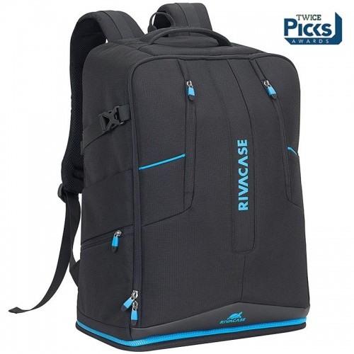 NB BACKPACK BORNEO 16"/7890 BLACK RIVACASE image 1