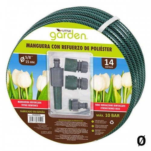 Hose with accessories kit Little Garden Reinforced image 1