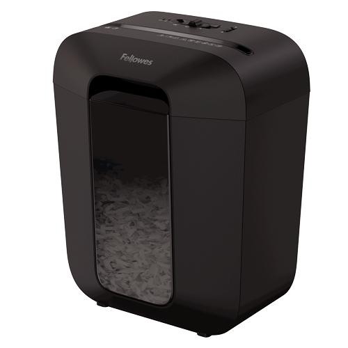 Fellowes Powershred LX45 paper shredder Cross shredding Black image 1