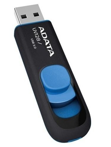 ADATA 64GB DashDrive UV128 USB flash drive USB Type-A 3.2 Gen 1 (3.1 Gen 1) Black, Blue image 1