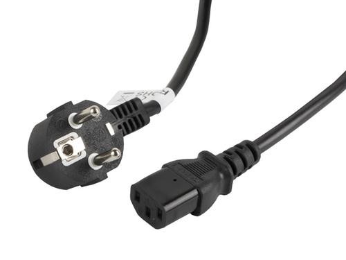 Lanberg CA-C13C-11CC-0050-BK power cable Black 5 m C13 coupler CEE7/7 image 1