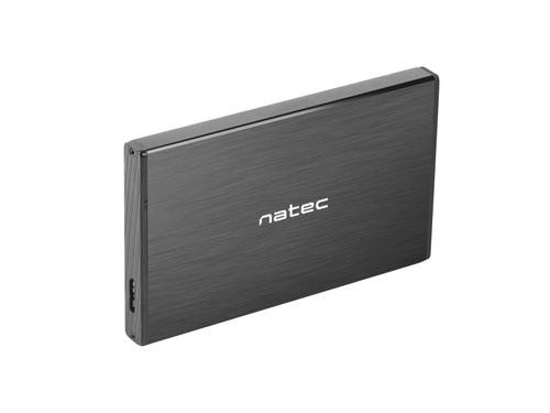 NATEC NKZ-0941 storage drive enclosure HDD/SSD enclosure Black 2.5&quot; image 1