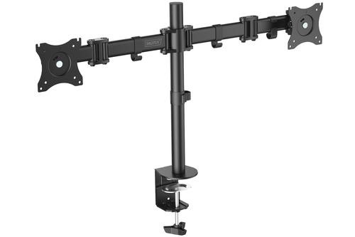 Digitus Universal Dual Monitor Stand with clamp mount image 1