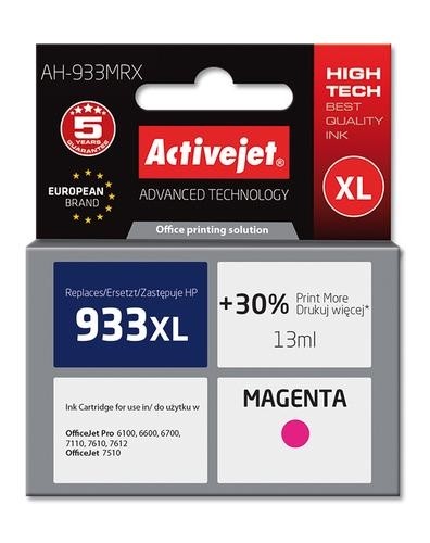 Activejet ink for Hewlett Packard No.933XL CN055AE image 1