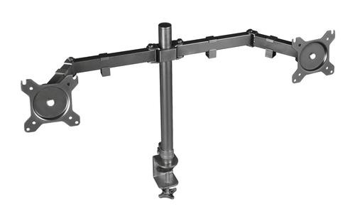 Trust GXT 1120 Mara Dual Monitor Arm 81.3 cm (32&quot;) Clamp Black image 1