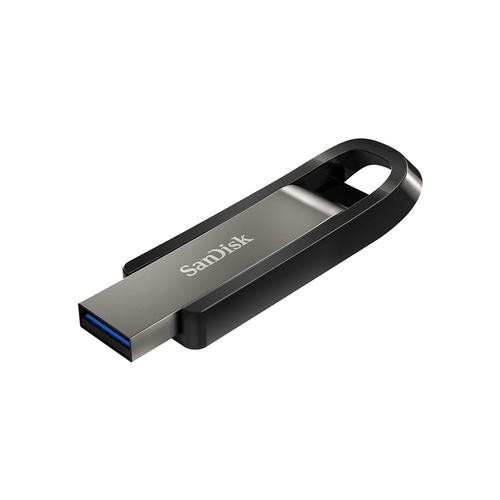 SanDisk Extreme Go USB flash drive 256 GB USB Type-A 3.2 Gen 1 (3.1 Gen 1) Stainless steel image 1