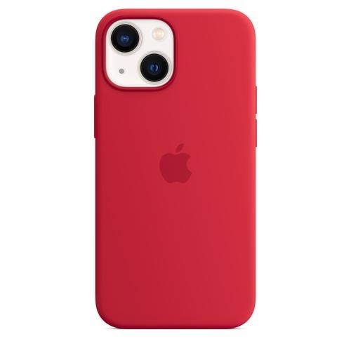 Apple iPhone 13 mini Silicone Case with MagSafe – (PRODUCT)RED image 1