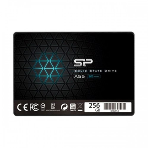 Жесткий диск Silicon Power SP256GBSS3A55S25 256 GB SSD 2.5" SATA III image 1