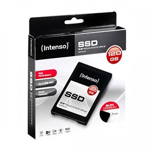 Жесткий диск INTENSO 3813430 2.5" SSD 120 GB 7 mm Sata III image 1