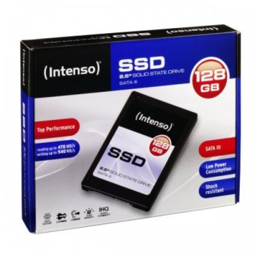 Cietais Disks INTENSO Top SSD 128GB 2.5" SATA3 image 1