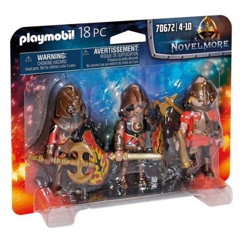 Figūru komplekts Novelmore Fire Knigths Playmobil 70672 (18 pcs) image 1