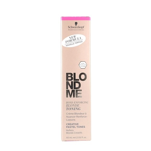 Noturīga Krāsa Blondme Toning Schwarzkopf Tērauda Zils (60 ml) image 1