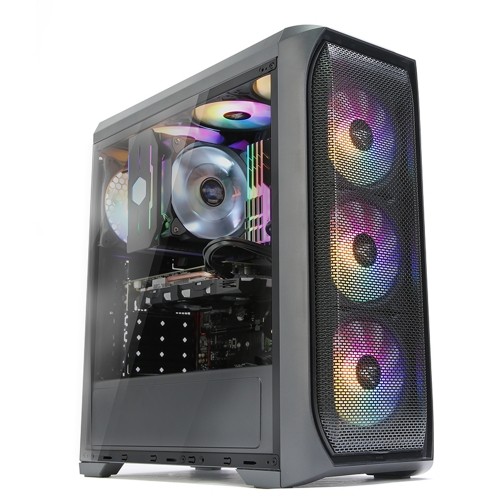 Zalman N5 MF ATX, RGB fan x4, Mesh image 1