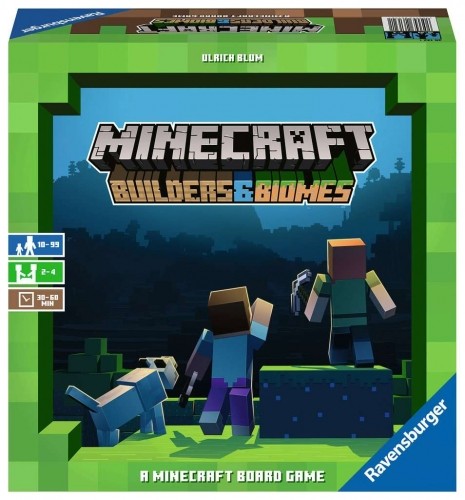 RAVENSBURGER galda spēle Minecraft Builders & Biomes, 27088 image 1