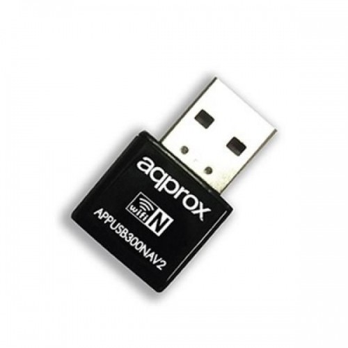 Wifi-адаптер approx! appUSB300NAV2 300 Mbps Nano USB image 1