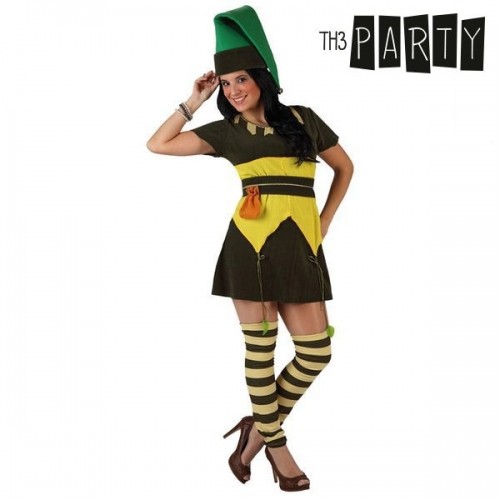 Costume for Adults Th3 Party Green Fantasy (4 Pieces) image 1
