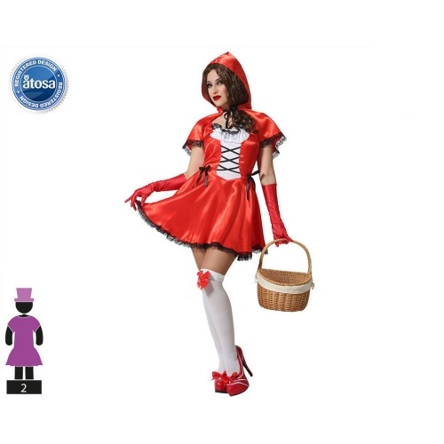 Bigbuy Carnival Маскарадные костюмы для взрослых Красная шапочка image 1