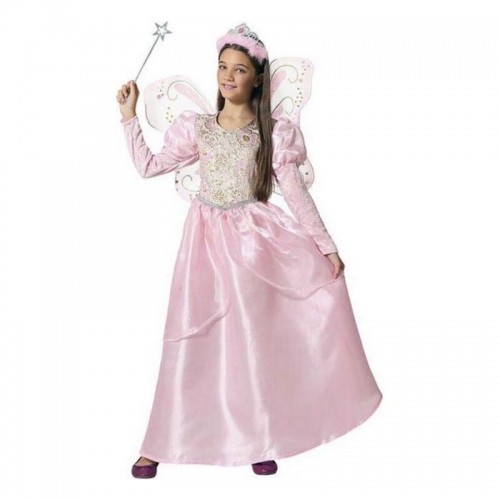 Bigbuy Carnival Маскарадные костюмы для детей Крестная фея Розовый image 1