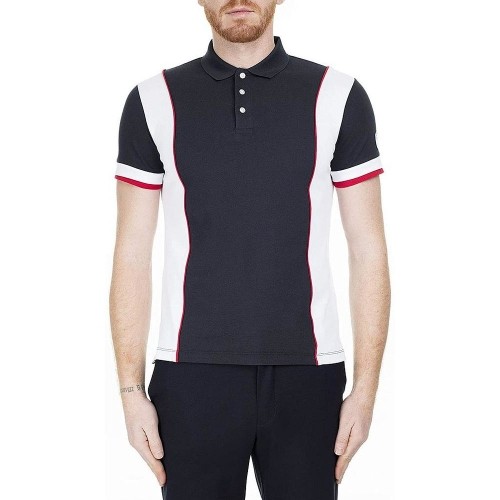 Men’s Short Sleeve Polo Shirt Armani Jeans 3GPF81 PJ61Z C1578 Navy Cotton (M) image 1