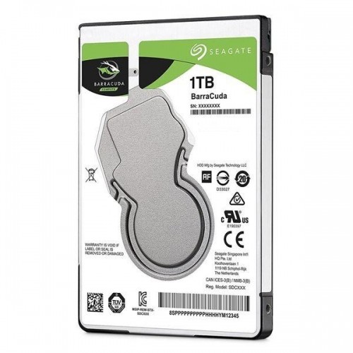 HDD|SEAGATE|Barracuda Pro|1TB|SATA 3.0|128 MB|7200 rpm|Discs/Heads 1/2|2,5"|Thickness 7mm|ST1000LM049 image 1