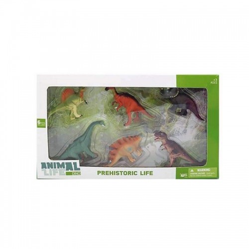 Bigbuy Fun Dinazauru Komplekts Prehistoric Life (6 pcs) image 1