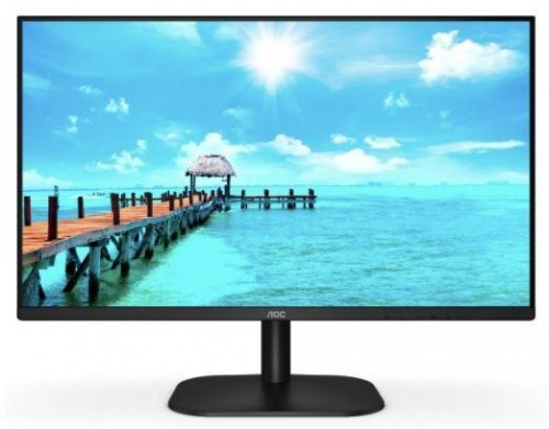LCD Monitor|AOC|24B2XH/EU|23.8"|Business|Panel IPS|1920x1080|16:9|75Hz|4 ms|Tilt|Colour Black|24B2XH/EU image 1