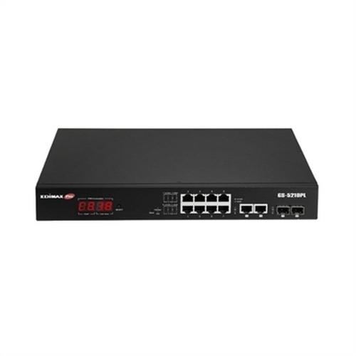 Slēdzis Edimax PRO GS-5210PL Gigabit Ethernet 1000 Base-T image 1