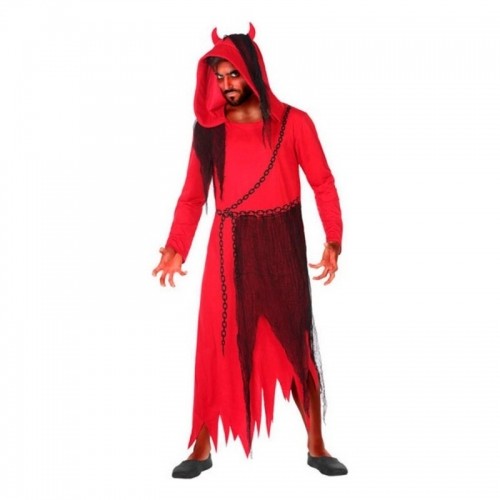 Costume for Adults Red Male Demon XXL image 1