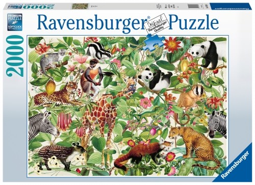 RAVENSBURGER puzle Jungle,  2000gab., 16824 image 1
